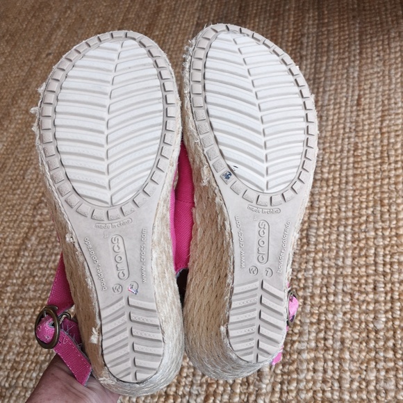 Crocs canvas wedges - Picture 8 of 13
